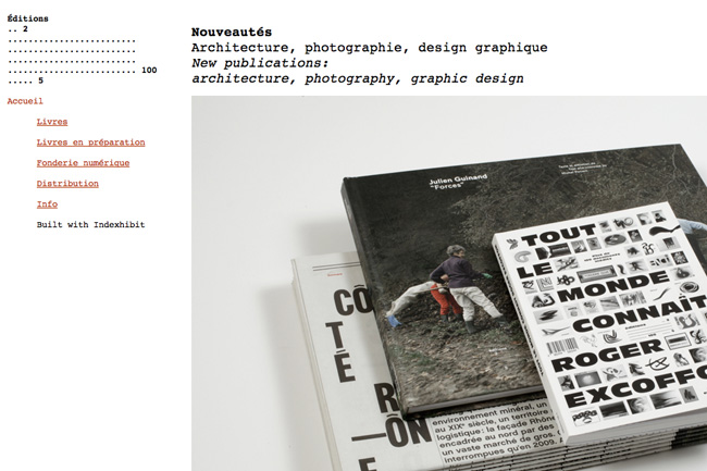Encart publicitaire | Éditions 205.