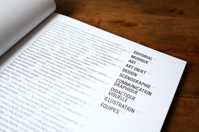 Communication événementielle - Catalogue d'exposition - HEAR 2013
