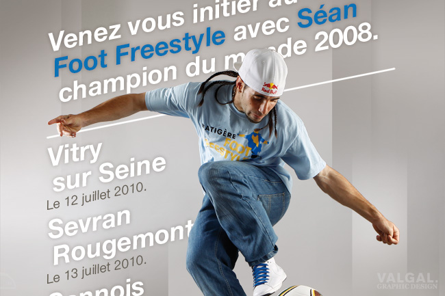 affiche batigere foot freestyle 2010