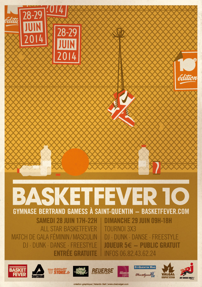 Basketfever 10 affiche