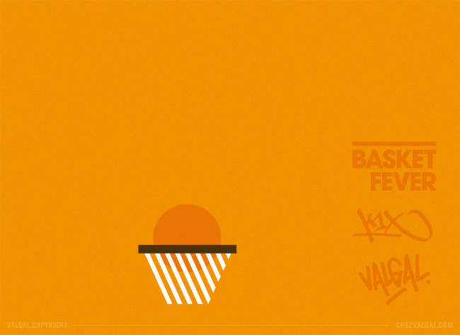 BasketFever 2014. Illustration tournoi basketball.