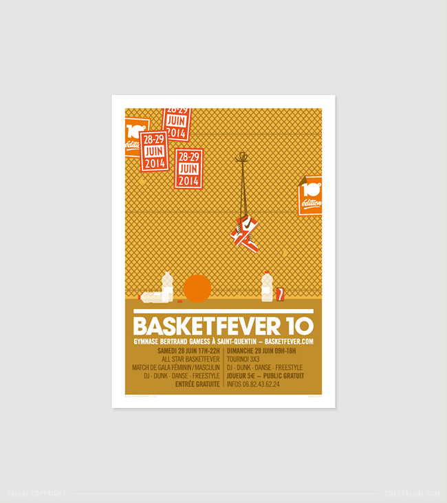 Basketfever - Identité visuelle - Graphisme