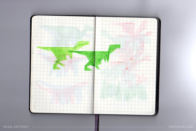 illustration dinosaures
