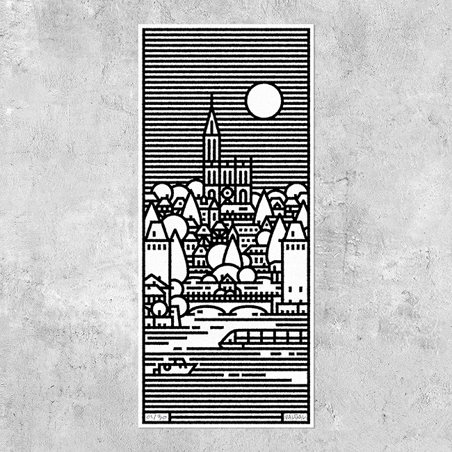 Strasbourg en pictogramme