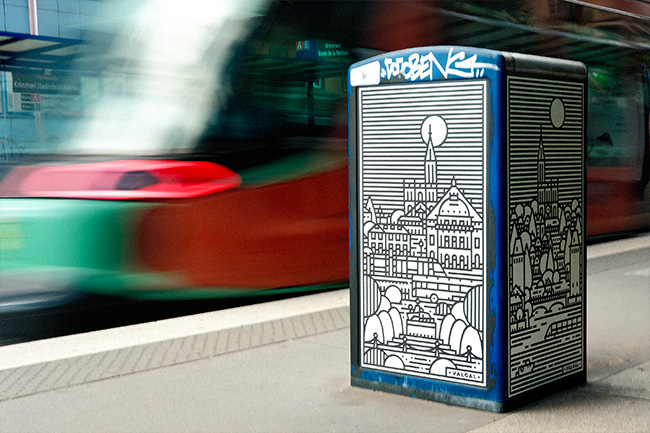 Valgal Picto - Happy Trash - Poubelles Strasbourg