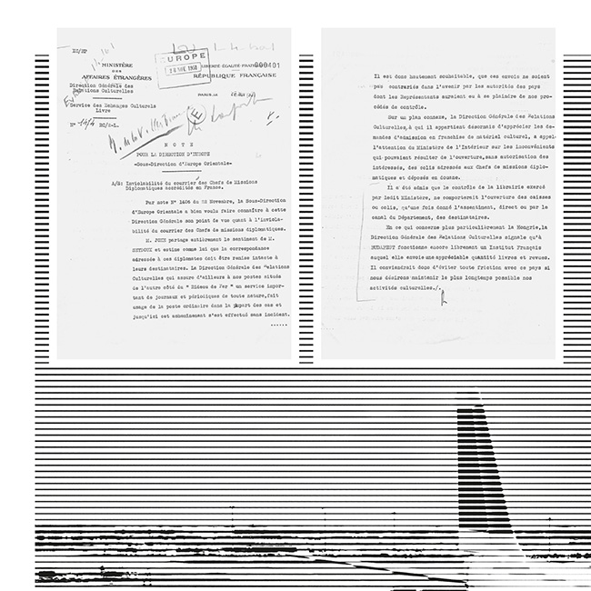 L'énigme de la valise diplomatique - Exposition temporaire - Graphisme