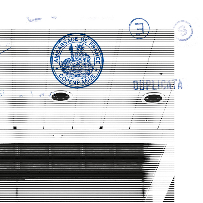 L'énigme de la valise diplomatique - Exposition temporaire - Graphisme