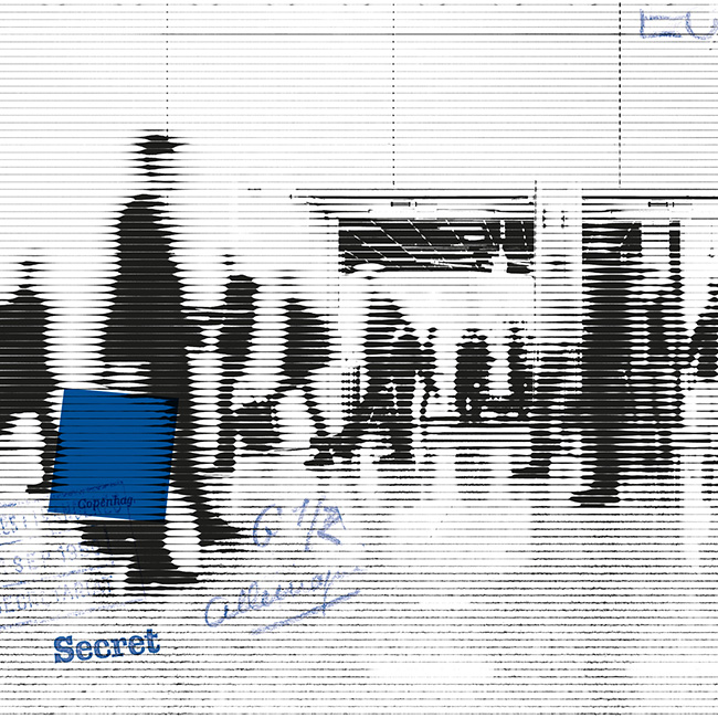 L'énigme de la valise diplomatique - Exposition temporaire - Graphisme